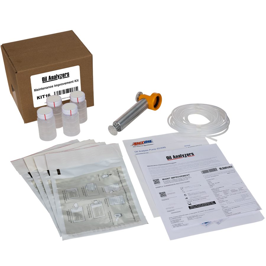 Oil Analyzers Commercial Maintenance Improvement Test Kit, Non Postage Paid